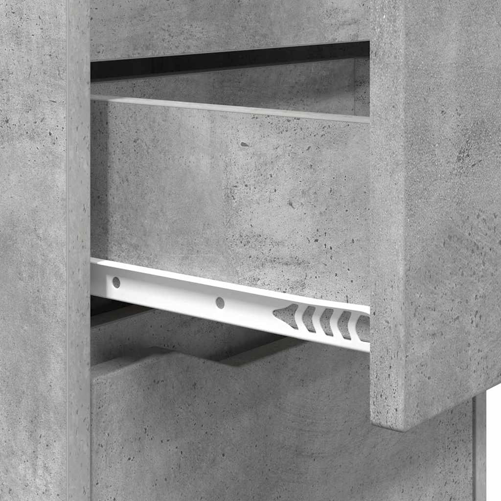 Nightstands 2 pcs Concrete grey 40 x 30 x 467 cm