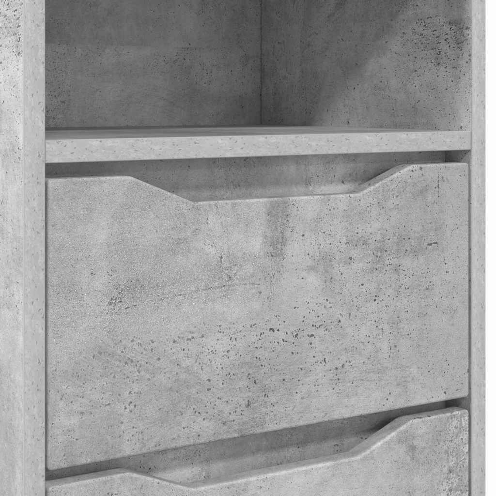 Nightstands 2 pcs Concrete grey 40 x 30 x 467 cm