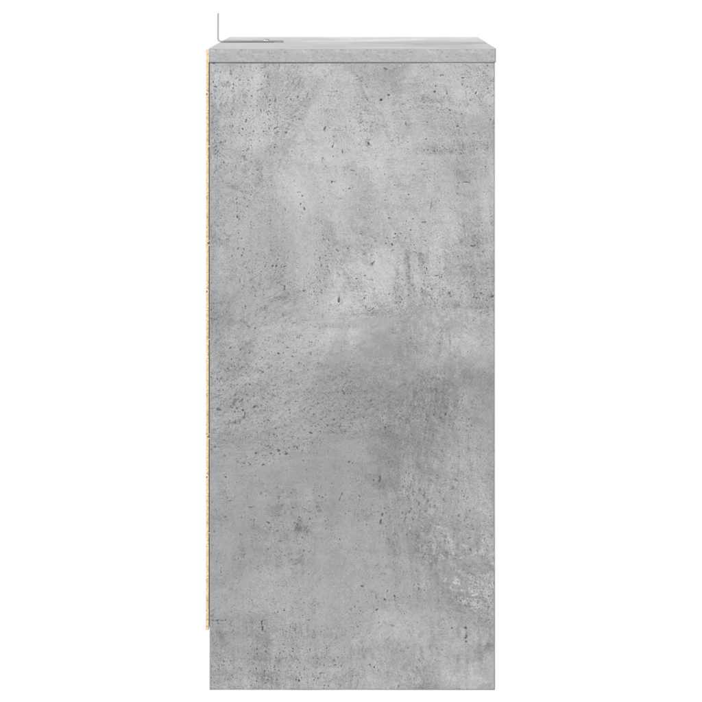 Nightstands 2 pcs Concrete grey 40 x 30 x 467 cm