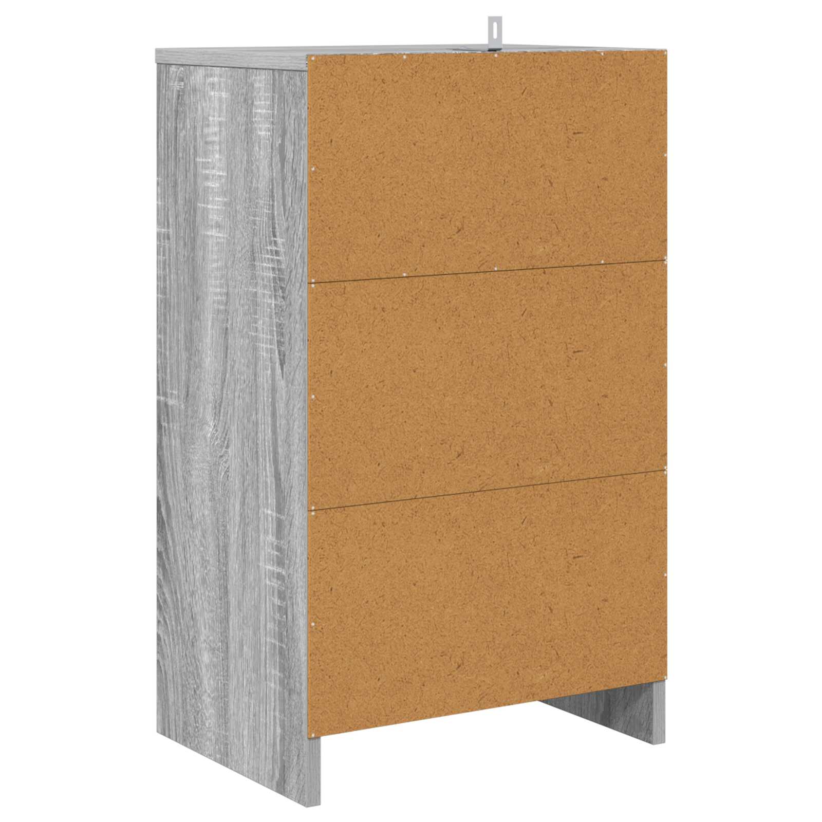 Naktiniai staliukai 2 pcs Pilkas Sonoma 40 x 30 x 467 cm