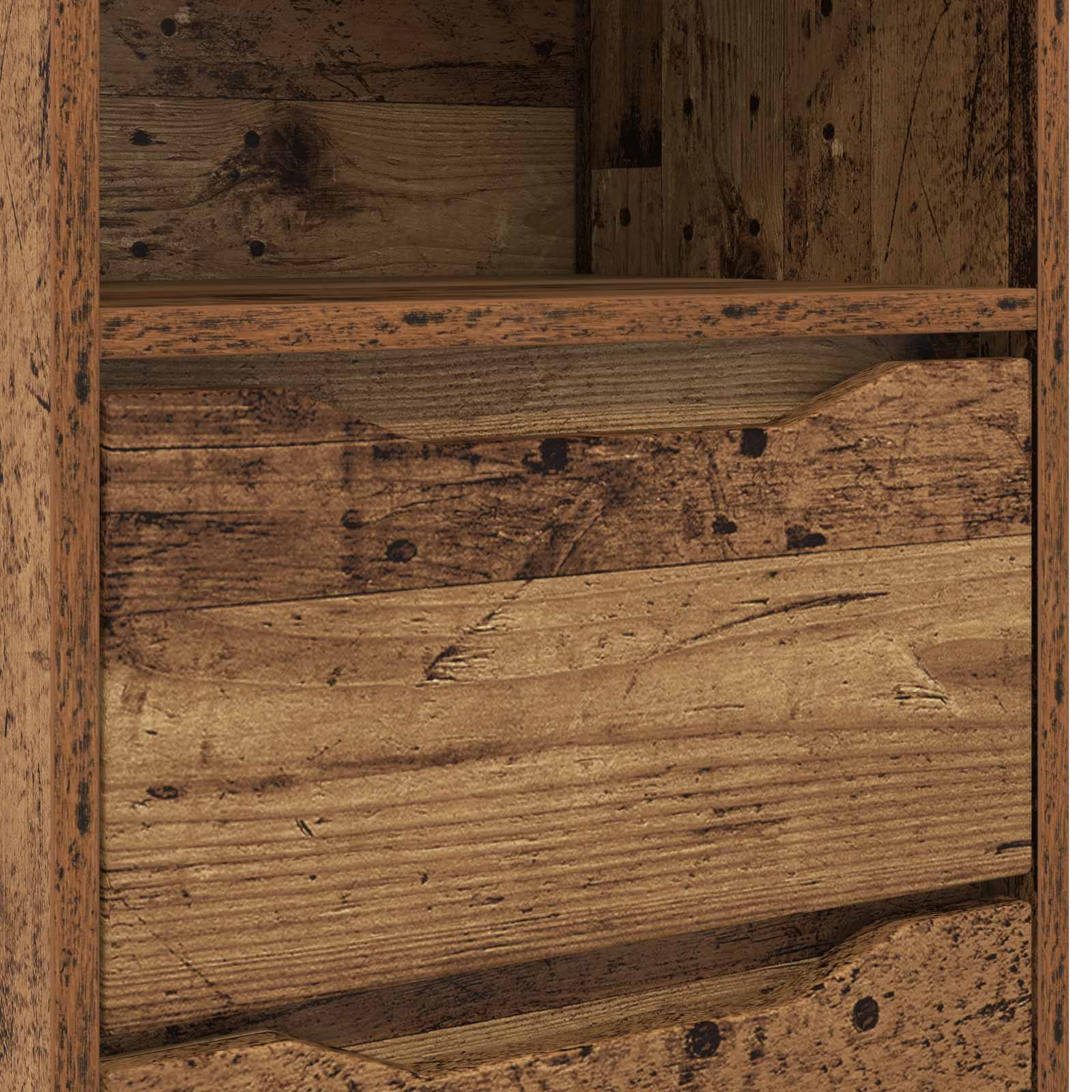 Naktiniai staliukai 2 pcs Senovinis medis 40 x 30 x 467 cm