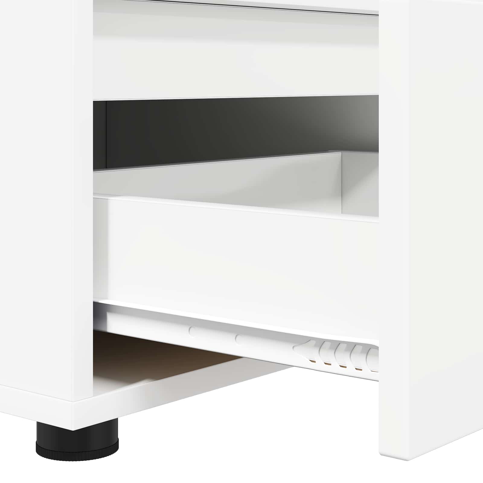 Televizoriaus spintelė Balta 100 x 48 x 43 cm Apdirbta mediena