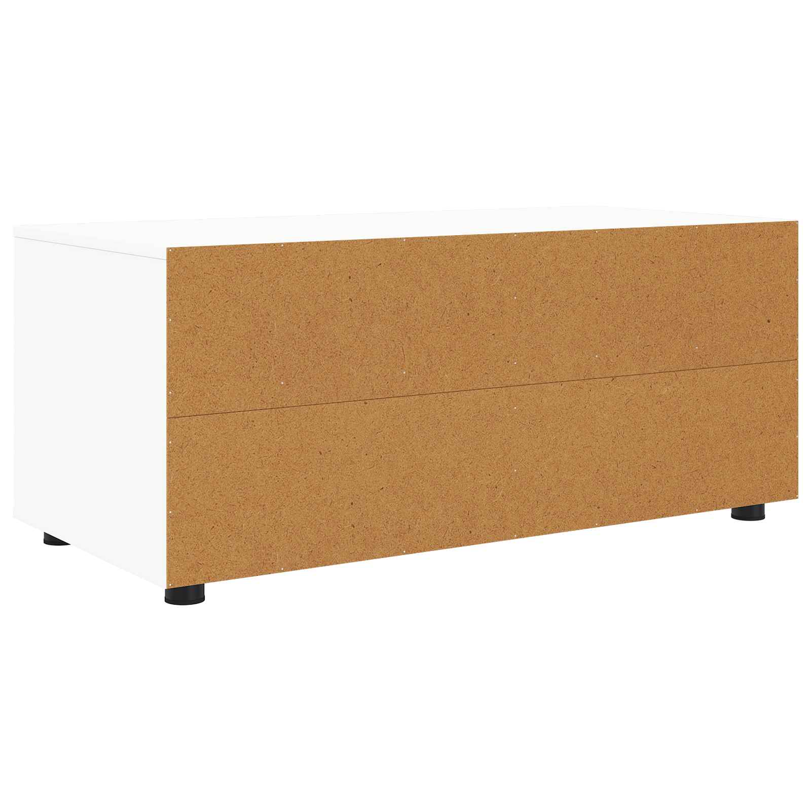 Televizoriaus spintelė Balta 100 x 48 x 43 cm Apdirbta mediena