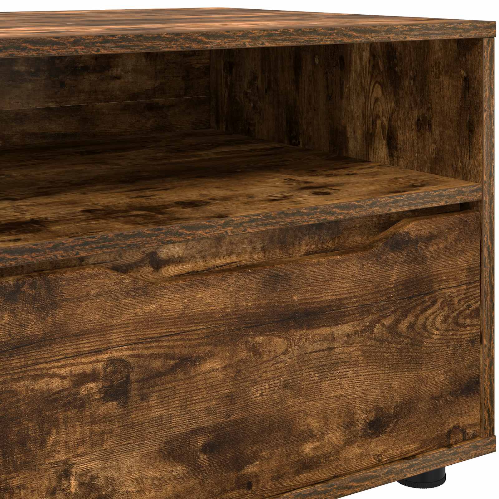 Televizoriaus spintelė Rūkyta ąžuolas 100 x 48 x 43 cm