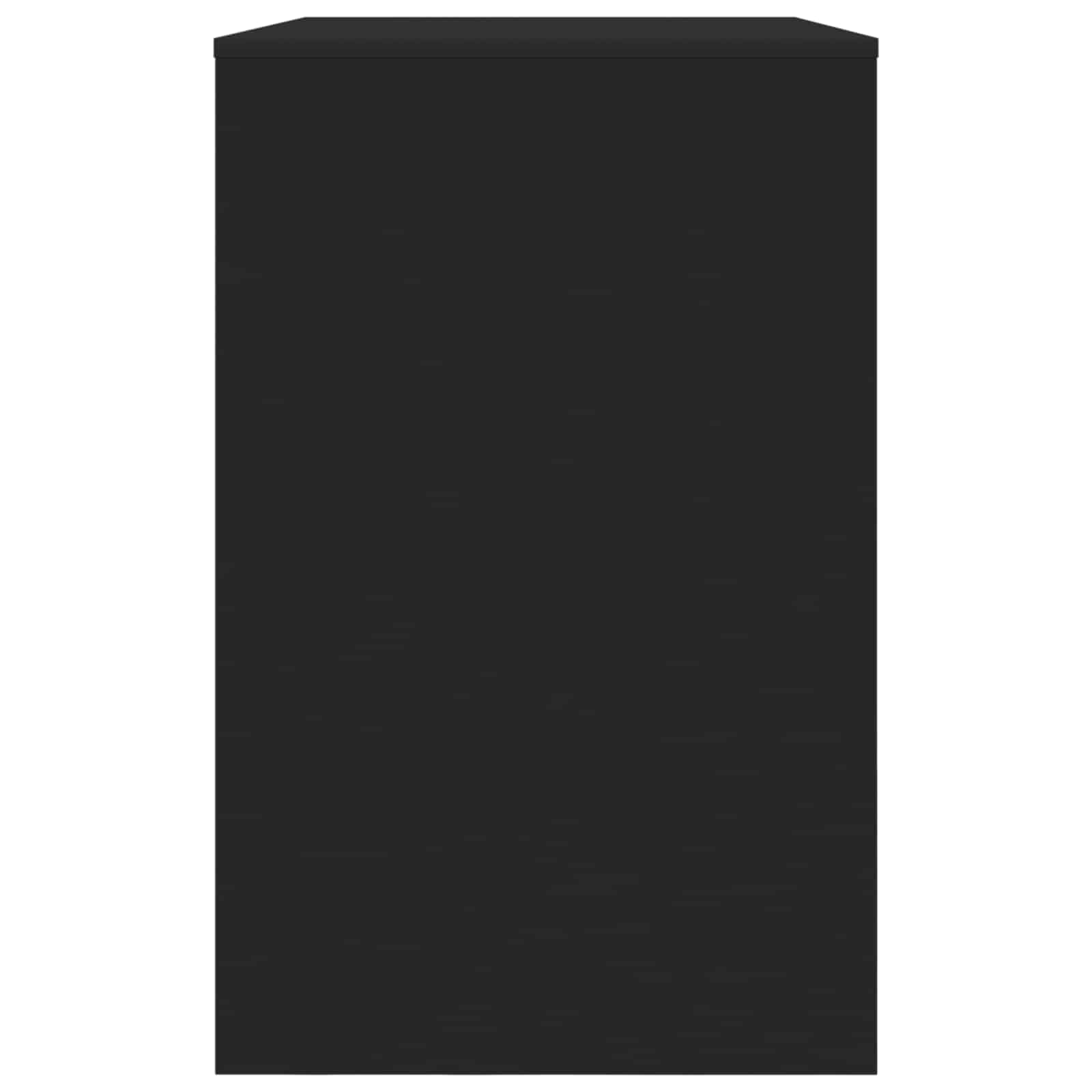 Stalas su stalčių Juodas 100 x 50 x 78 cm Dirbtinė mediena