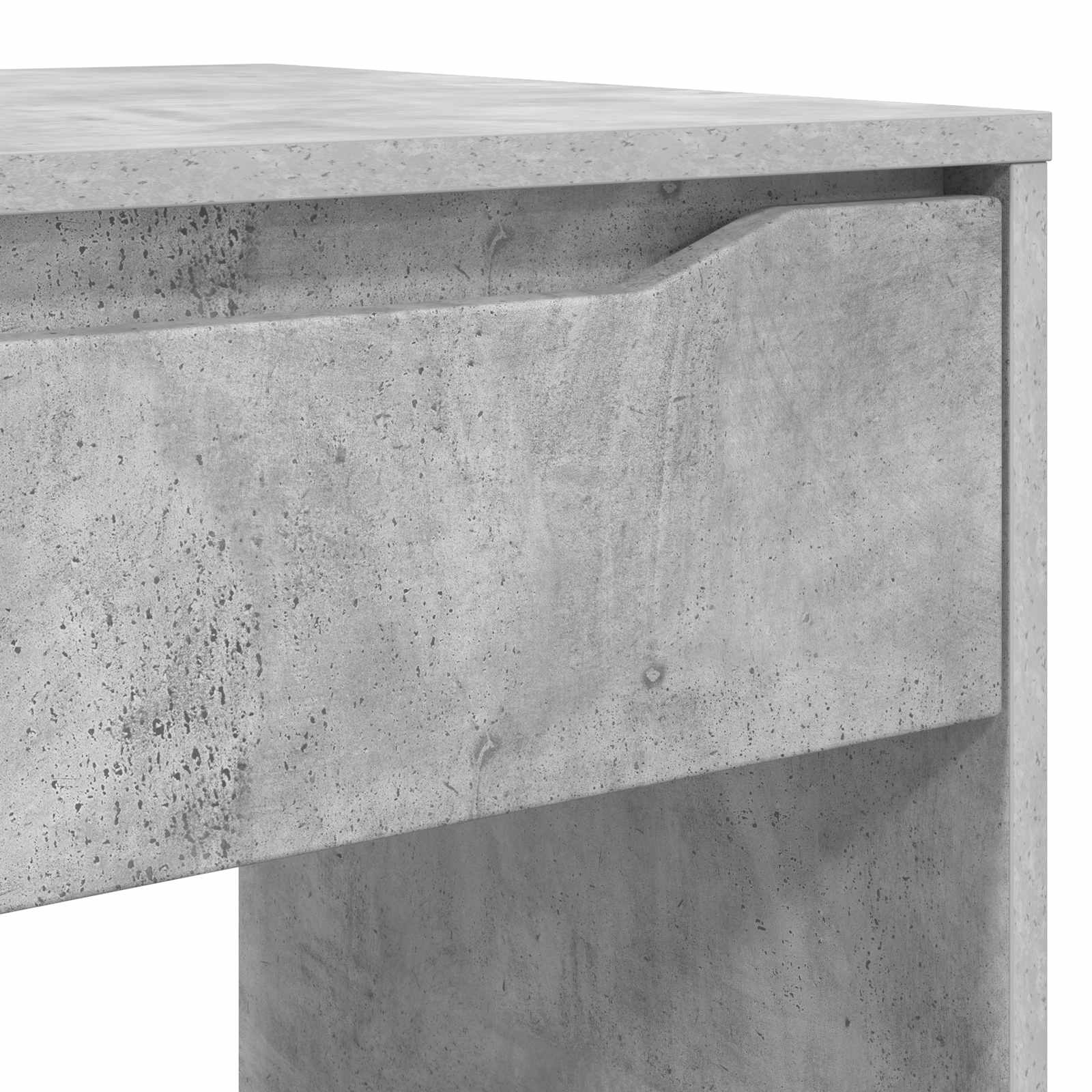 Stalas Betono pilka 100 x 50 x 78 cm Apdirbta mediena