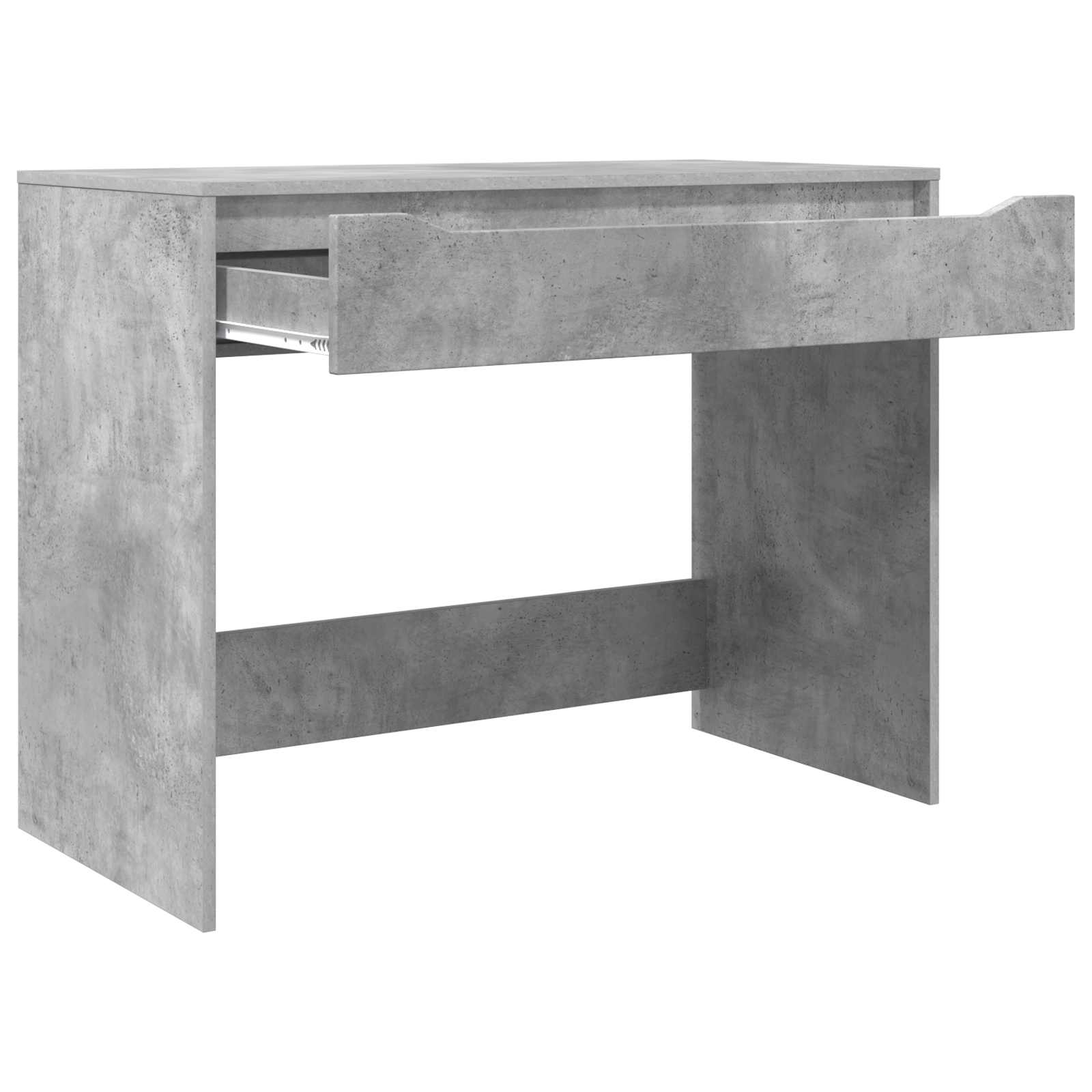 Stalas Betono pilka 100 x 50 x 78 cm Apdirbta mediena