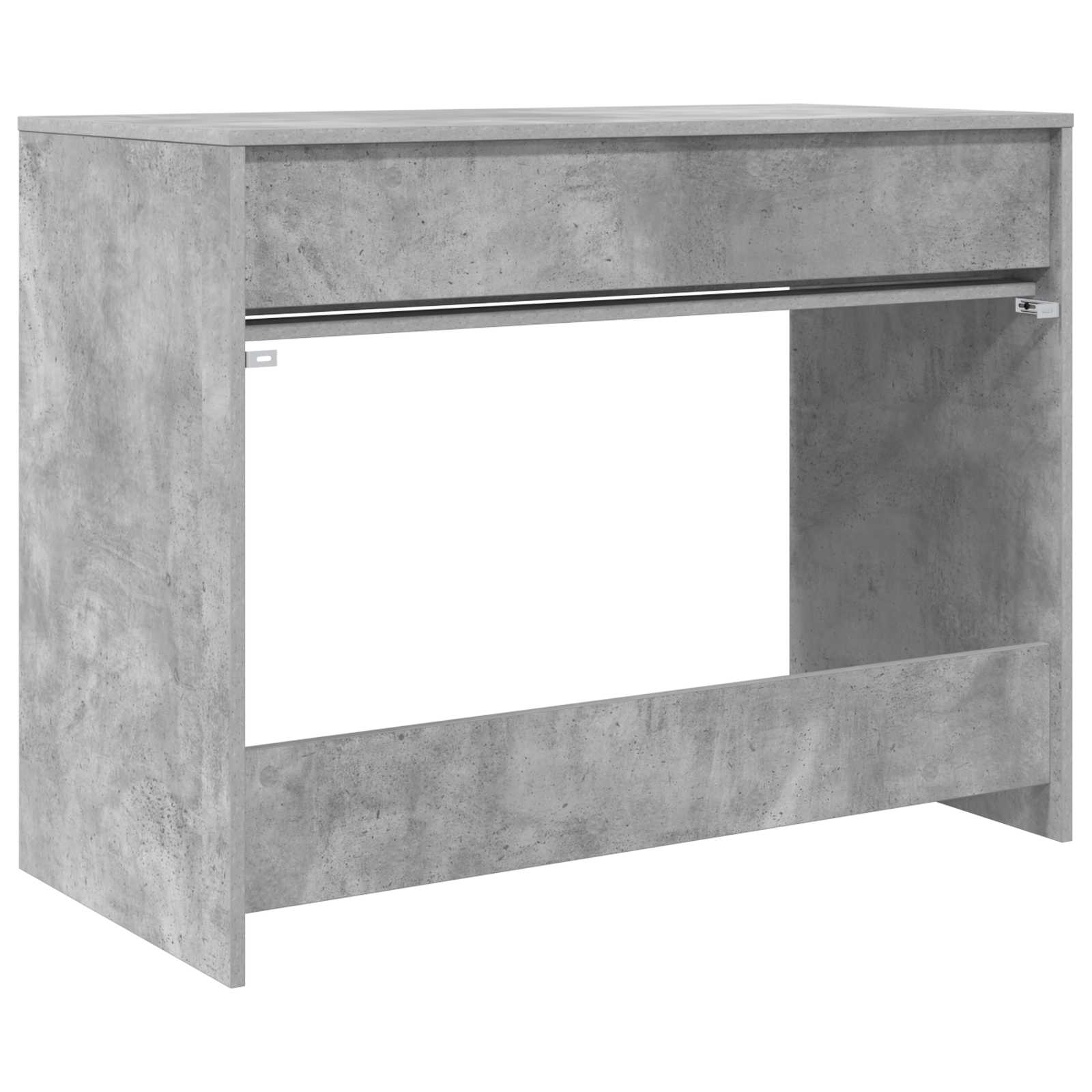 Stalas Betono pilka 100 x 50 x 78 cm Apdirbta mediena