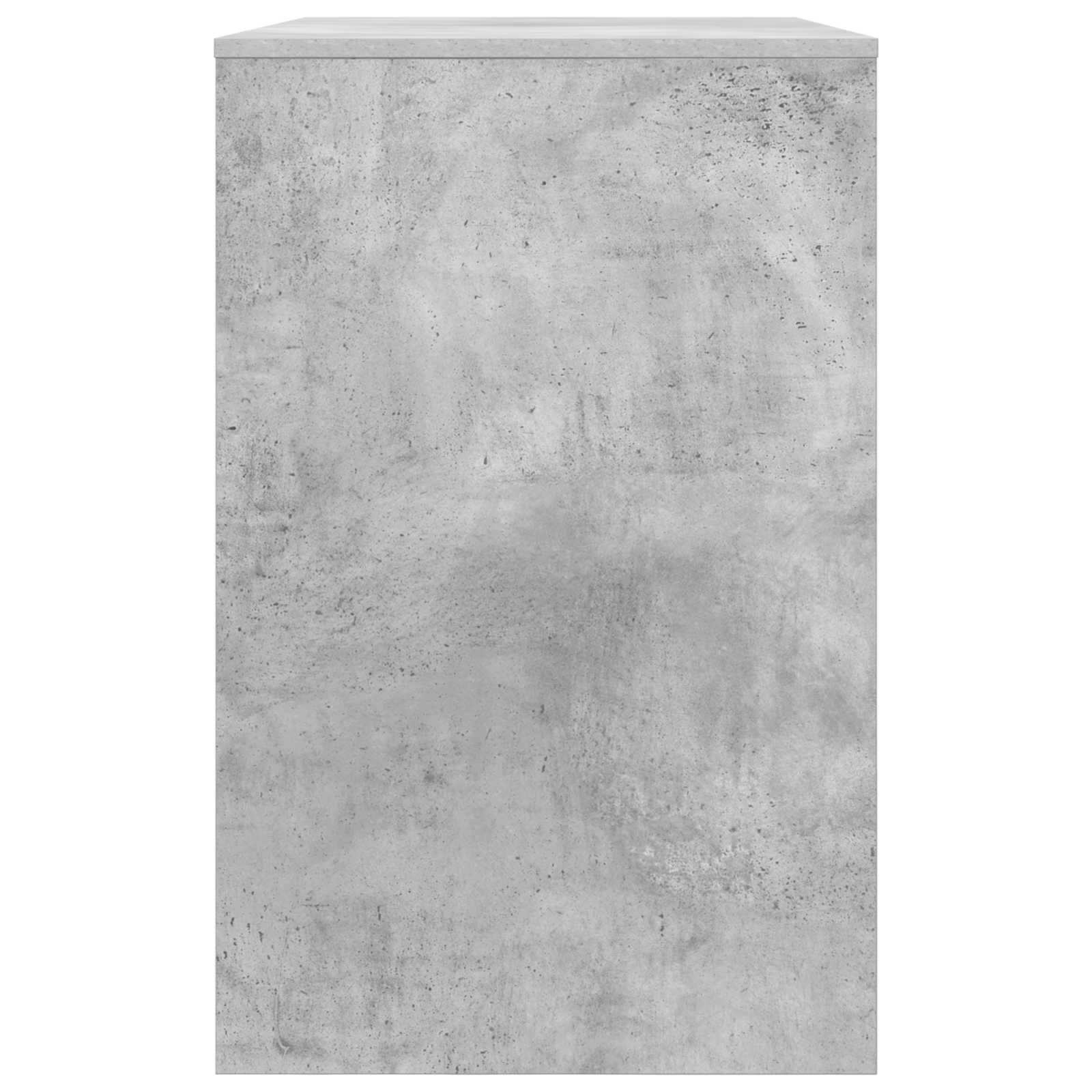 Stalas Betono pilka 100 x 50 x 78 cm Apdirbta mediena