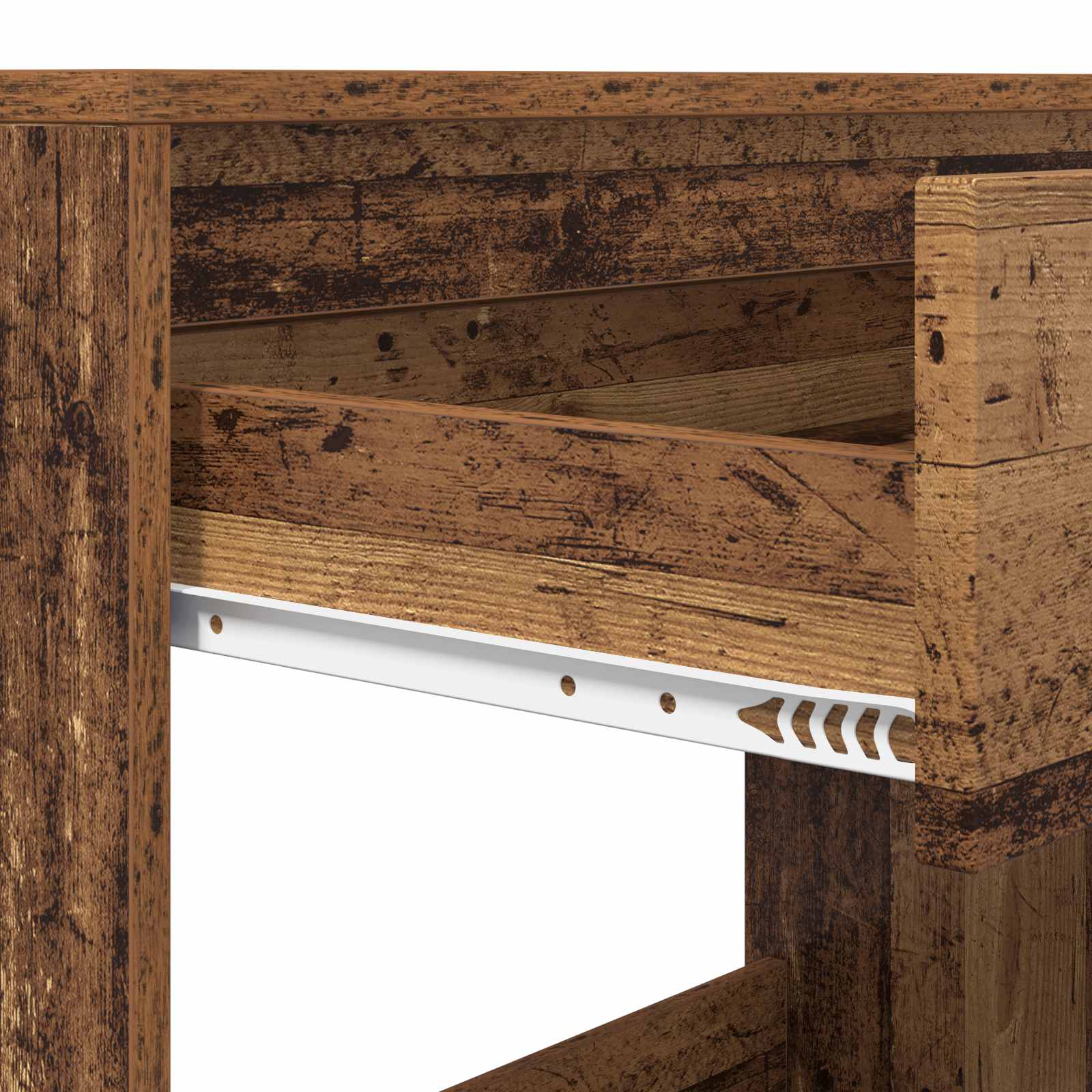 Table Antique wood 100 x 50 x 78 cm Reclaimed wood