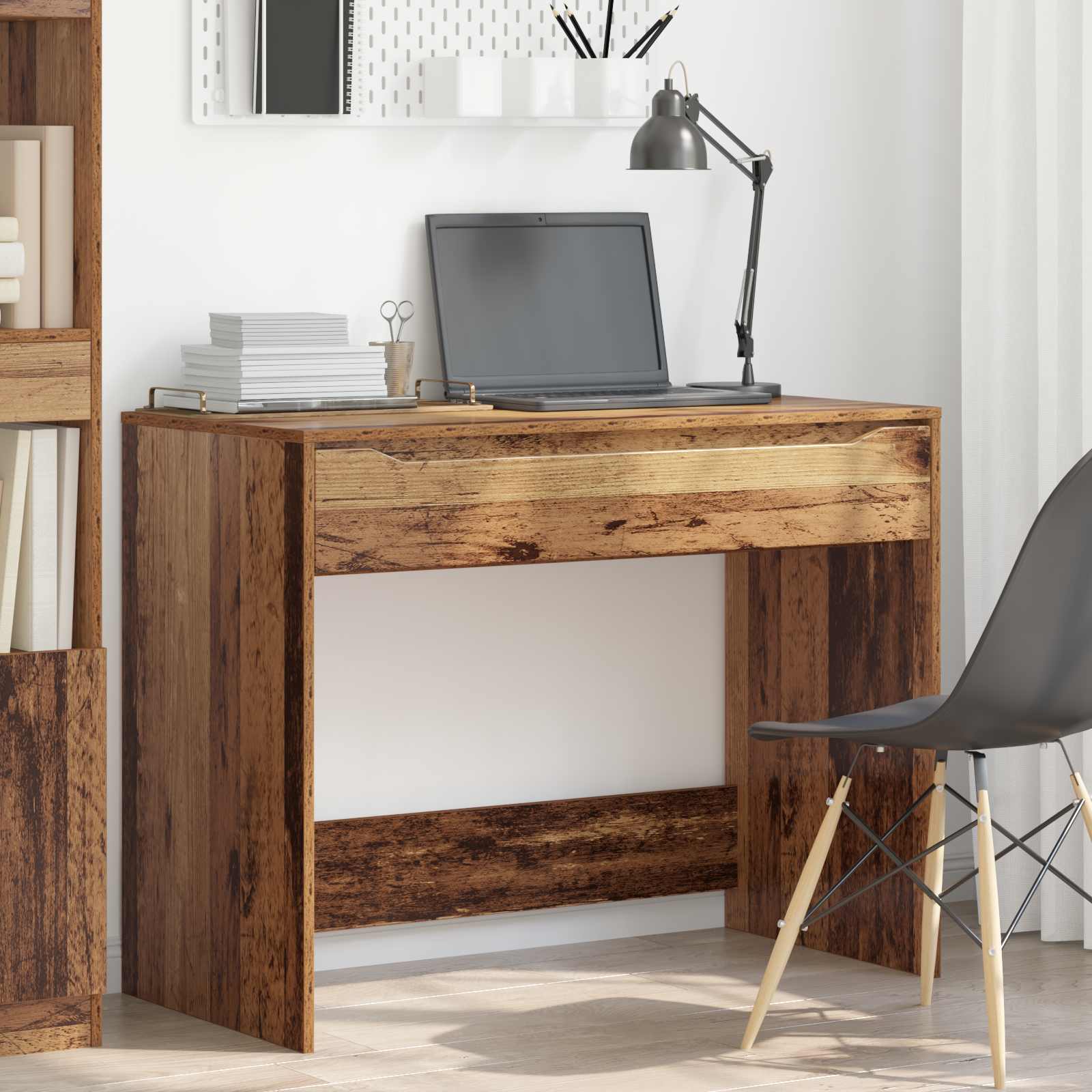 Table Antique wood 100 x 50 x 78 cm Reclaimed wood