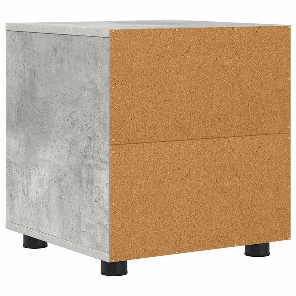 Vannas istabas skapītis Betona pelēks 40,5 x 40 x 44 cm Inženierijas koks
