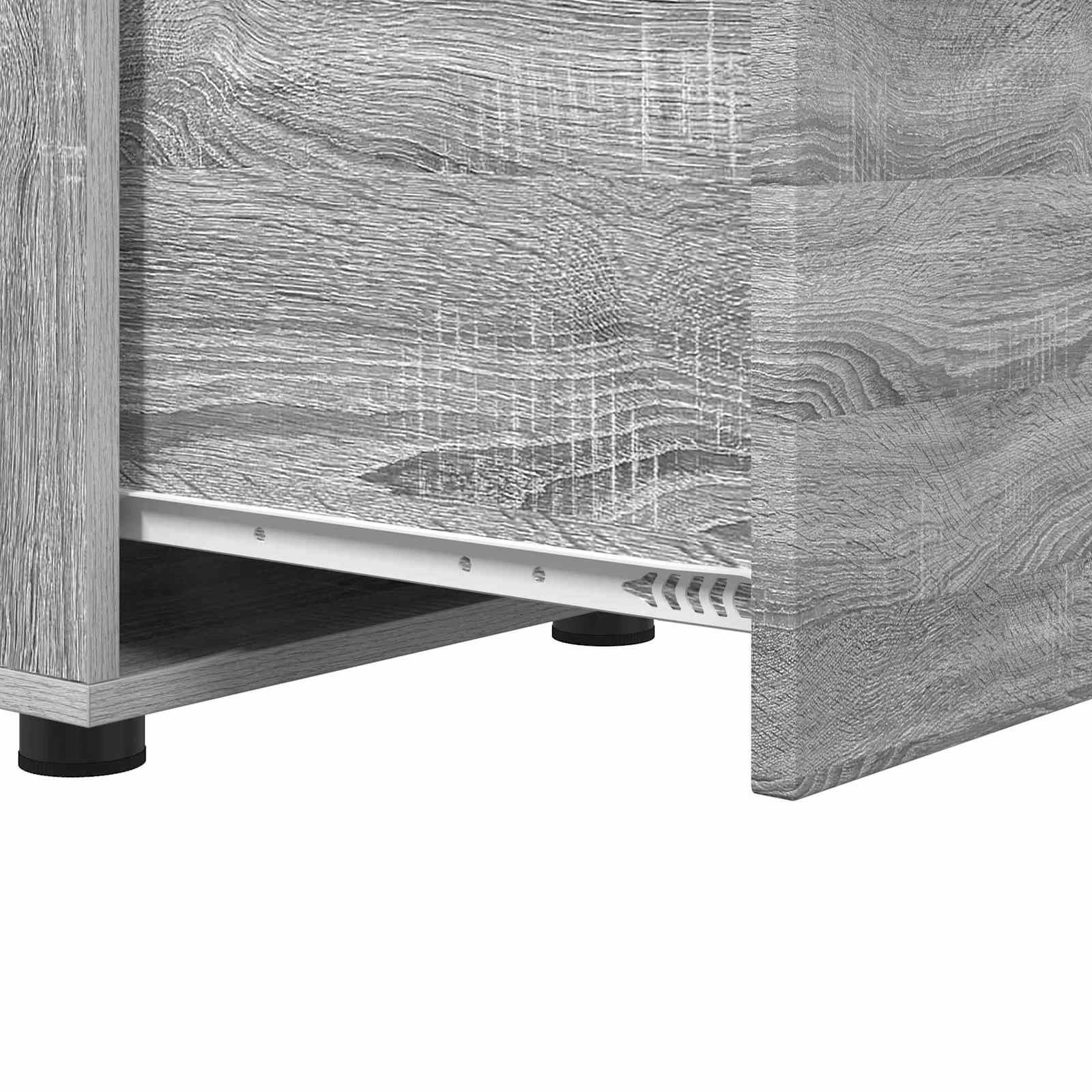 Bathroom Cabinet Gray Sonoma 40.5 x 40 x 44 cm