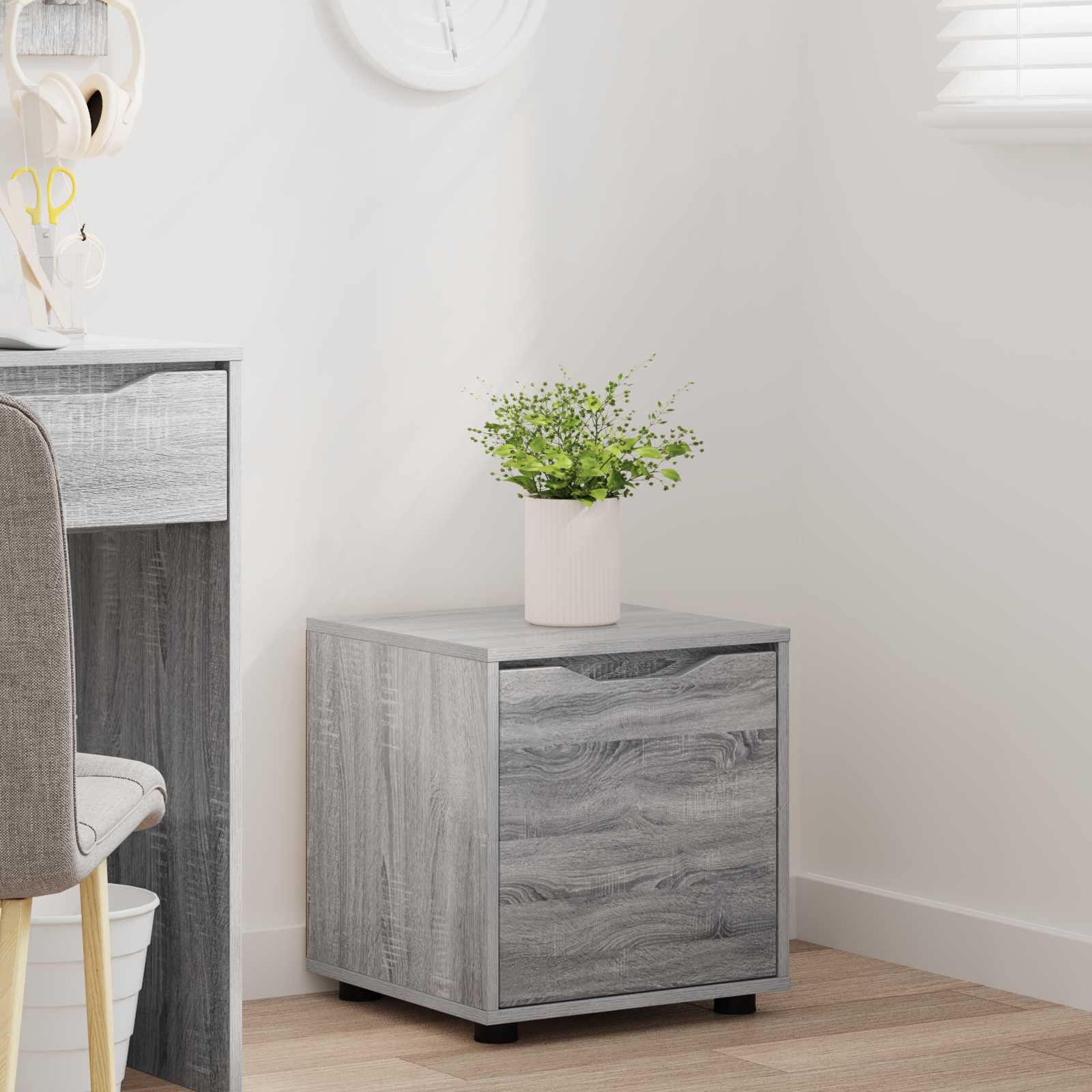 Bathroom Cabinet Gray Sonoma 40.5 x 40 x 44 cm