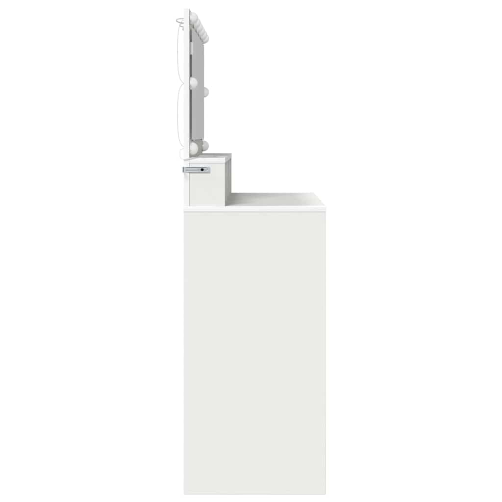 Bedroom Dressing Tables White 80 x 39.6 x 135 cm