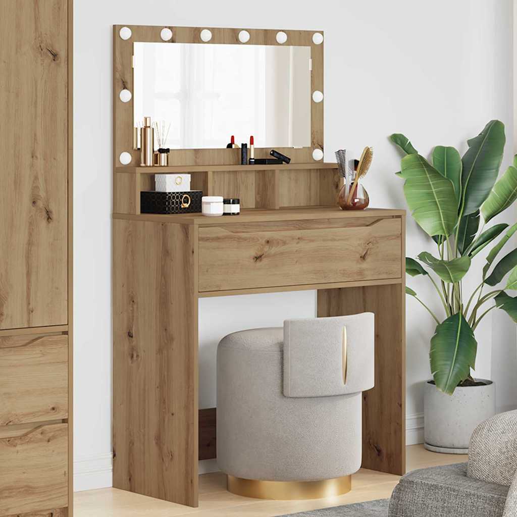 Bedroom dressing tables with drawer Craftsmen oak