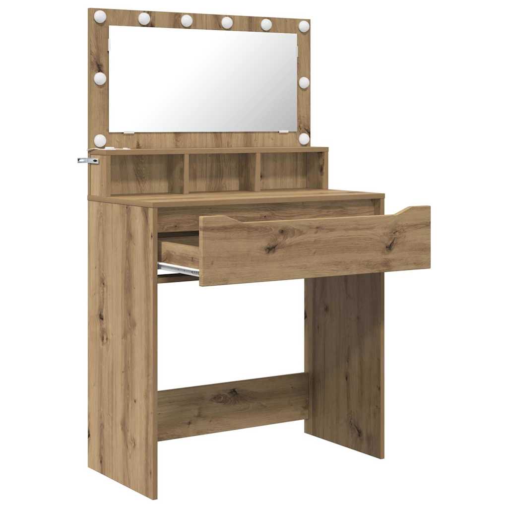 Bedroom dressing tables with drawer Craftsmen oak