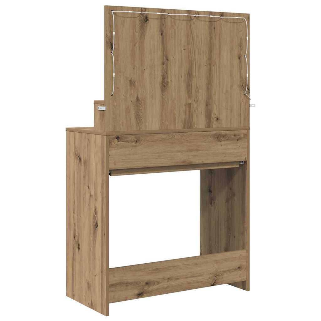 Bedroom dressing tables with drawer Craftsmen oak