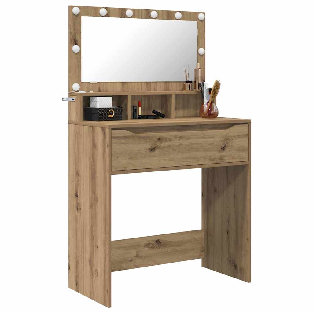 Bedroom dressing tables with drawer Craftsmen oak
