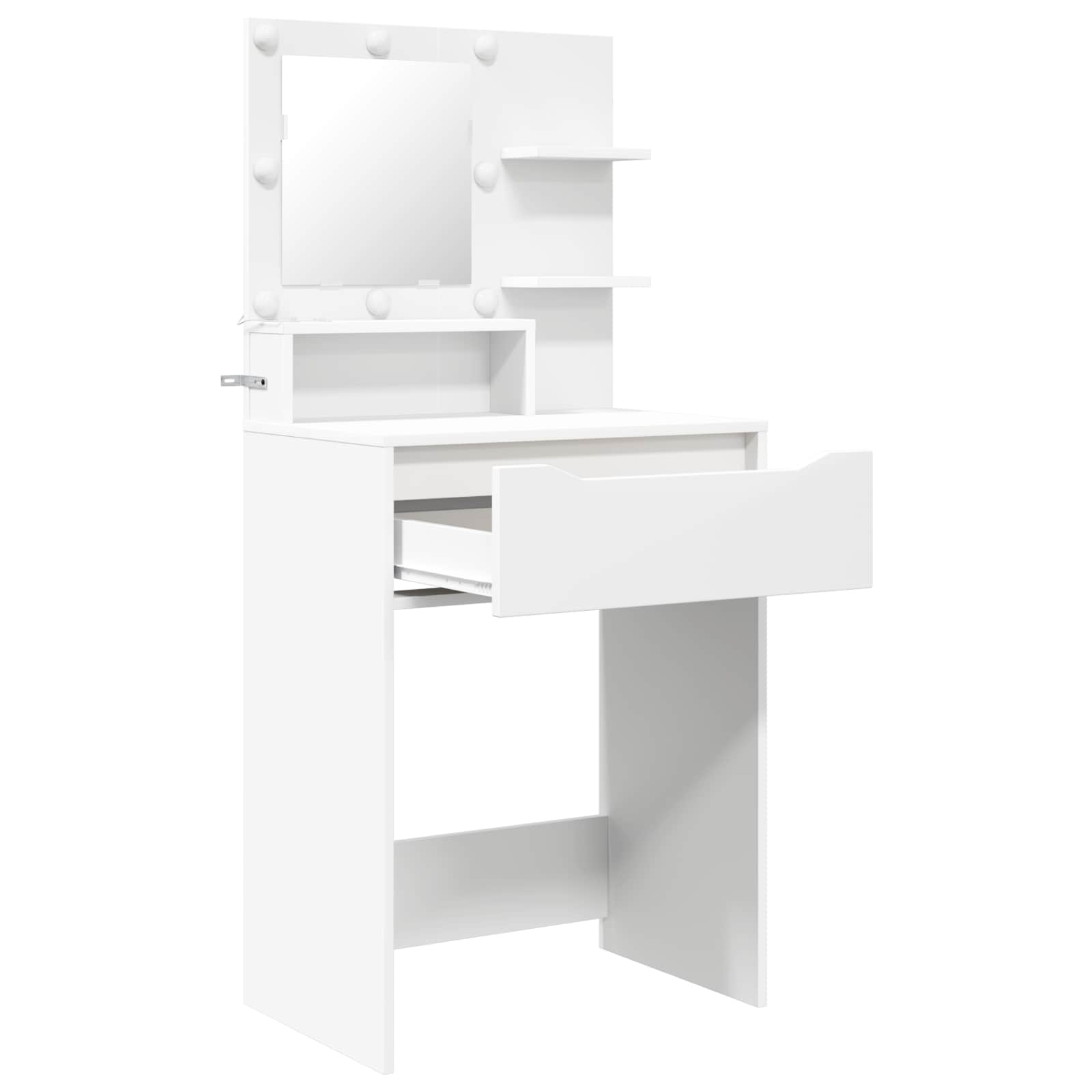 Miegamojo persirengimo stalai Balta 80 x 39,6 x 135 cm