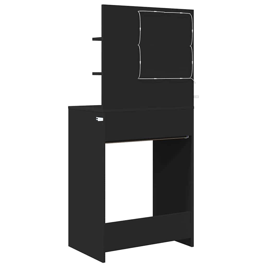 Miegamojo persirengimo stalai Juoda 80 x 39,6 x 135 cm