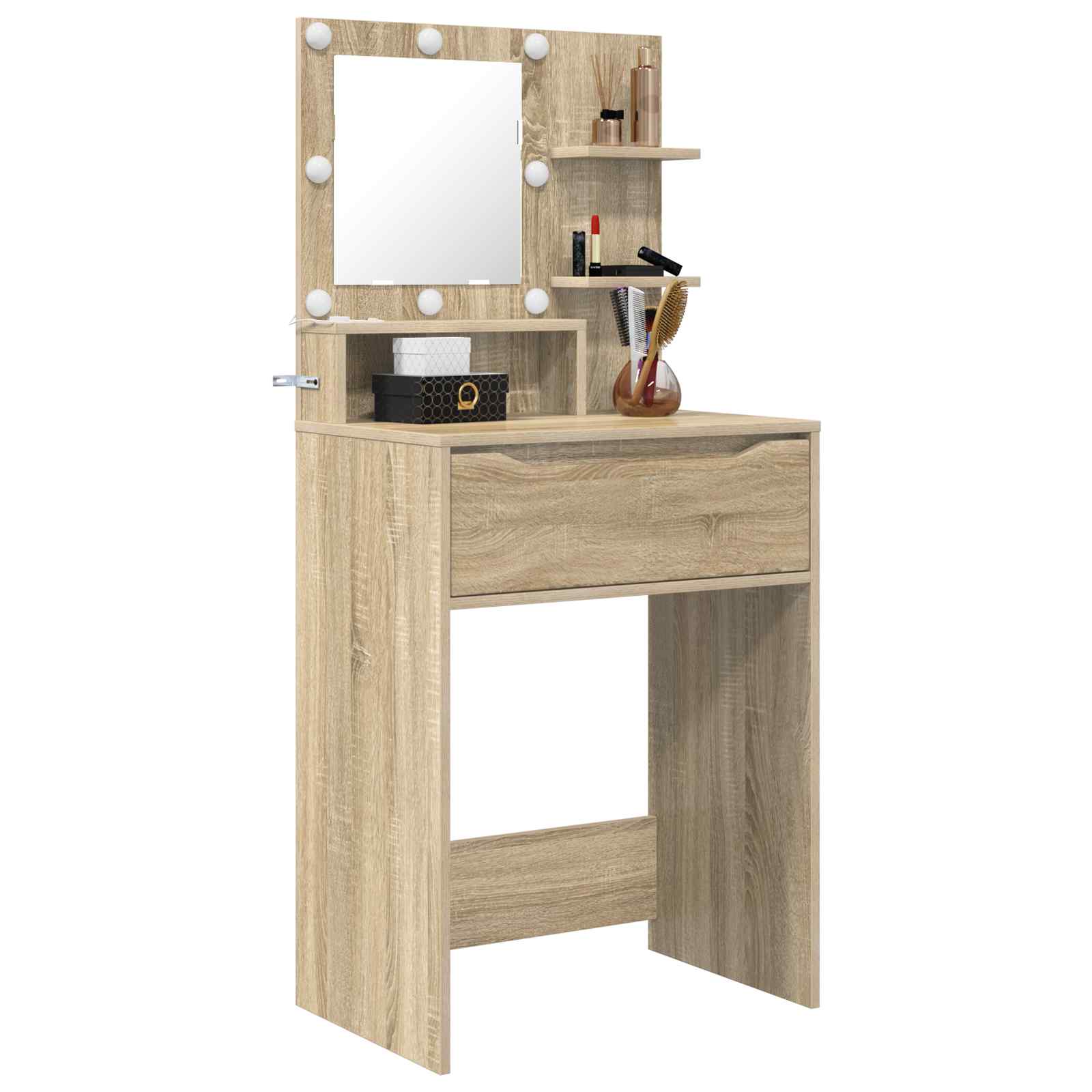 Miegamojo persirengimo stalai Sonoma ąžuolas 80 x 39,6 x 135 cm
