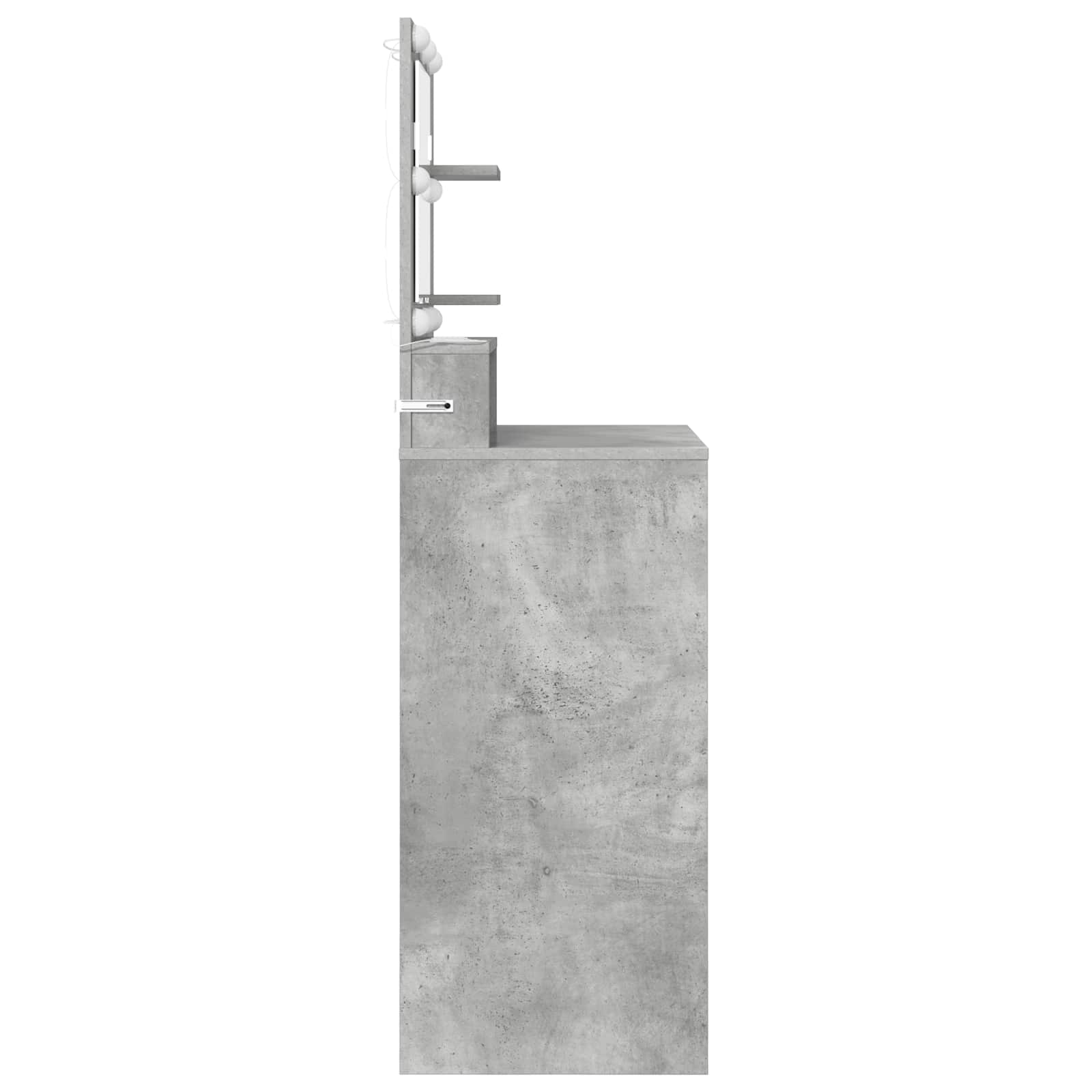 Miegamojo persirengimo stalai Betono pilka 80 x 39,6 x 135 cm