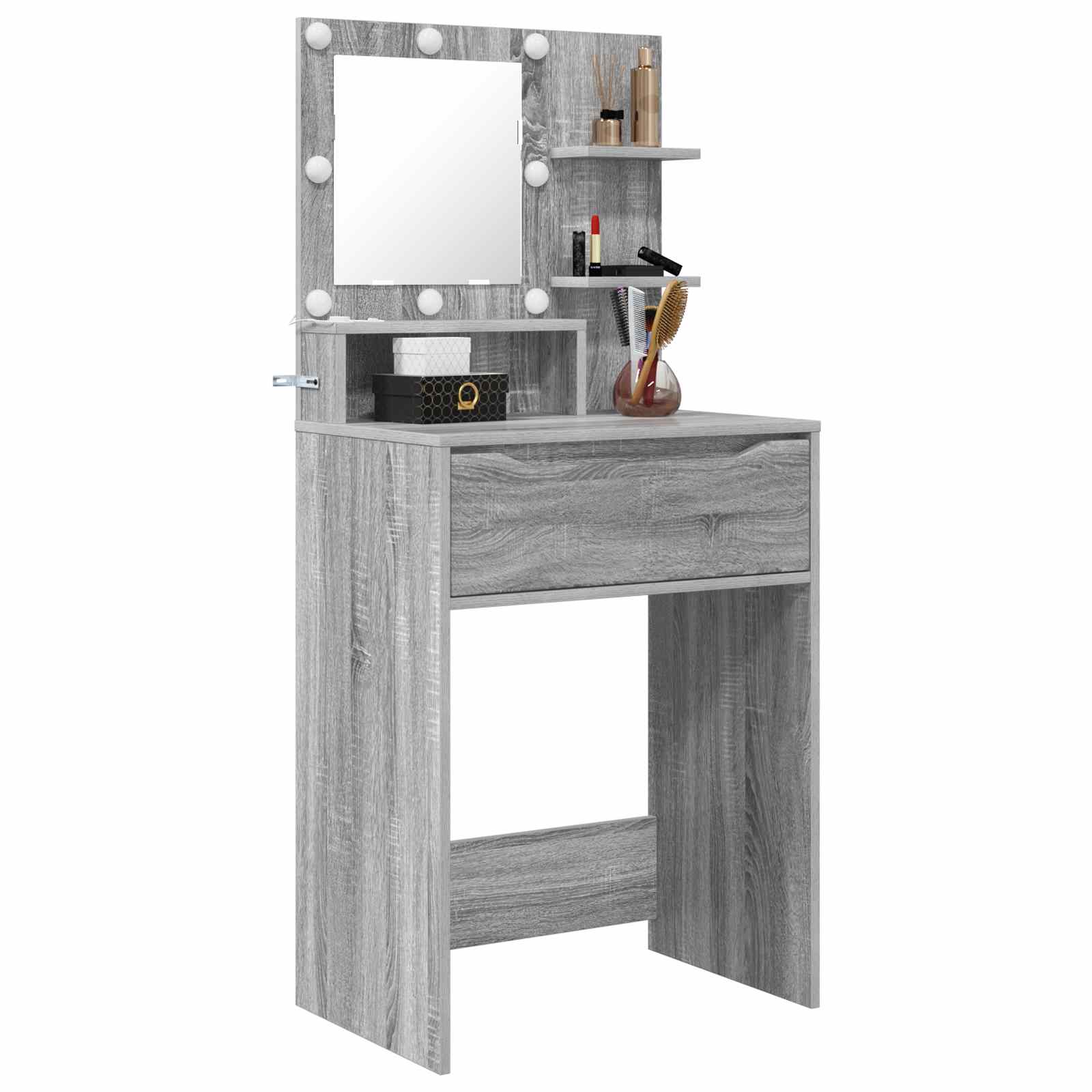 Miegamojo persirengimo stalai Pilkas Sonoma 80 x 39,6 x 135 cm
