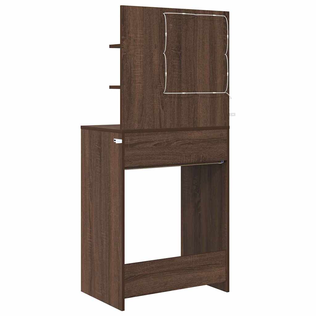 Guļamistabas kumodes Brūns ozols 80 x 39,6 x 135 cm