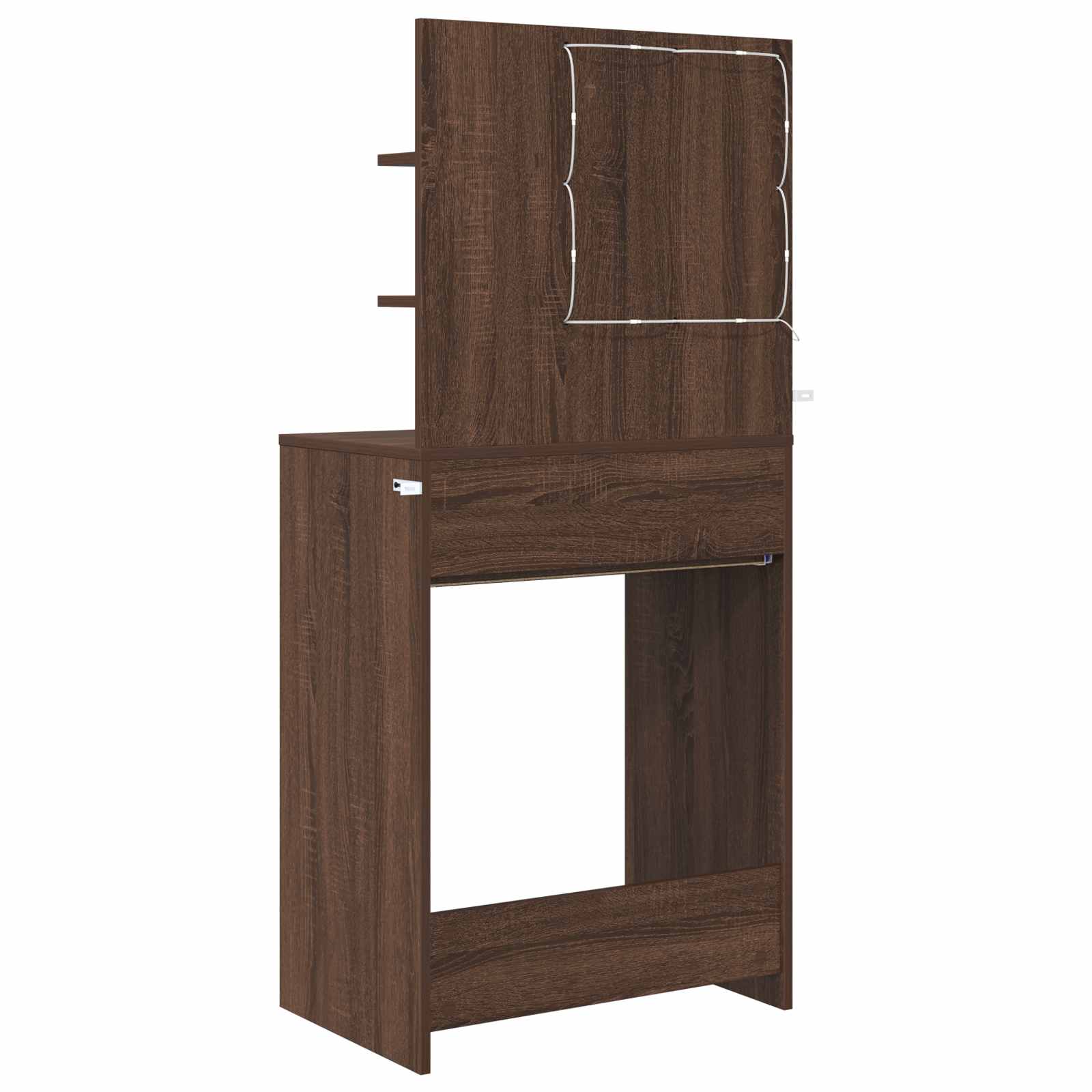 Guļamistabas kumodes Brūns ozols 80 x 39,6 x 135 cm