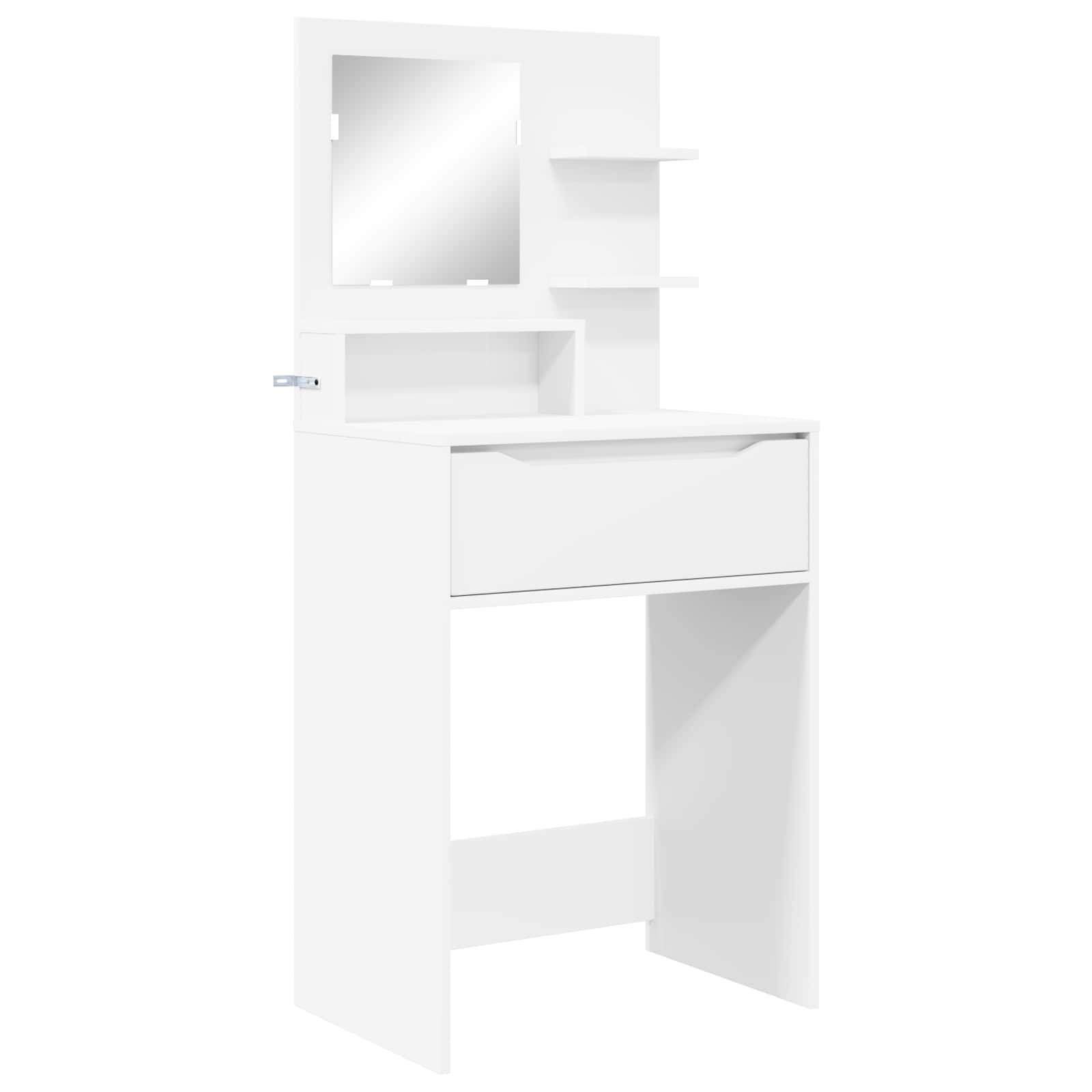 Miegamojo persirengimo stalai Balta 80 x 39,6 x 135 cm
