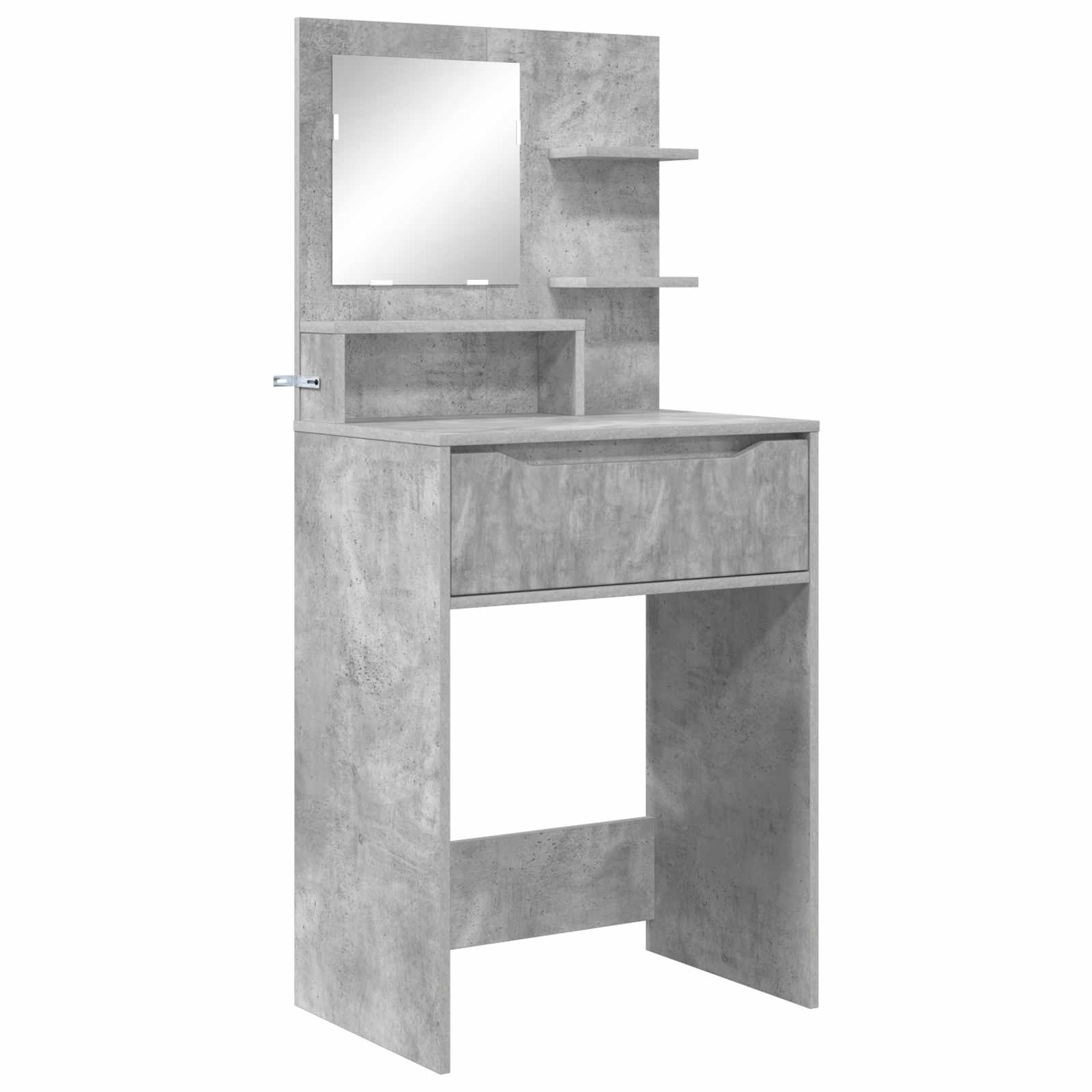 Miegamojo persirengimo stalai Betono pilka 80 x 39,6 x 135 cm