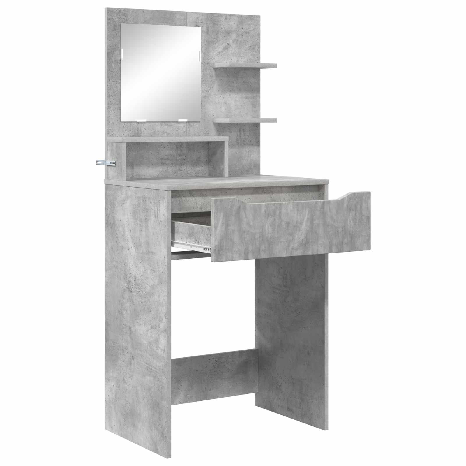 Miegamojo persirengimo stalai Betono pilka 80 x 39,6 x 135 cm