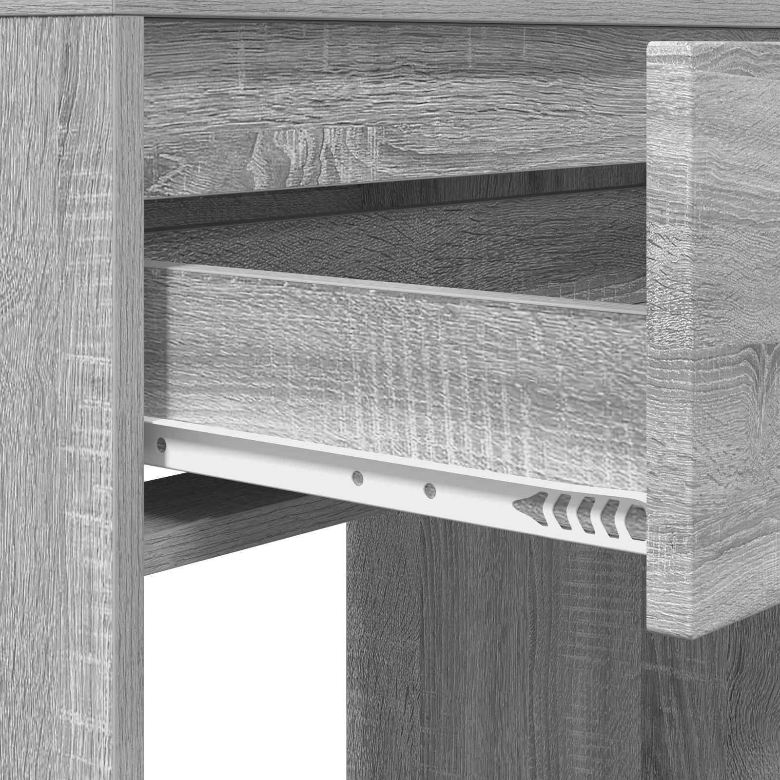 Miegamojo persirengimo stalai Pilkas Sonoma 80 x 39,6 x 135 cm