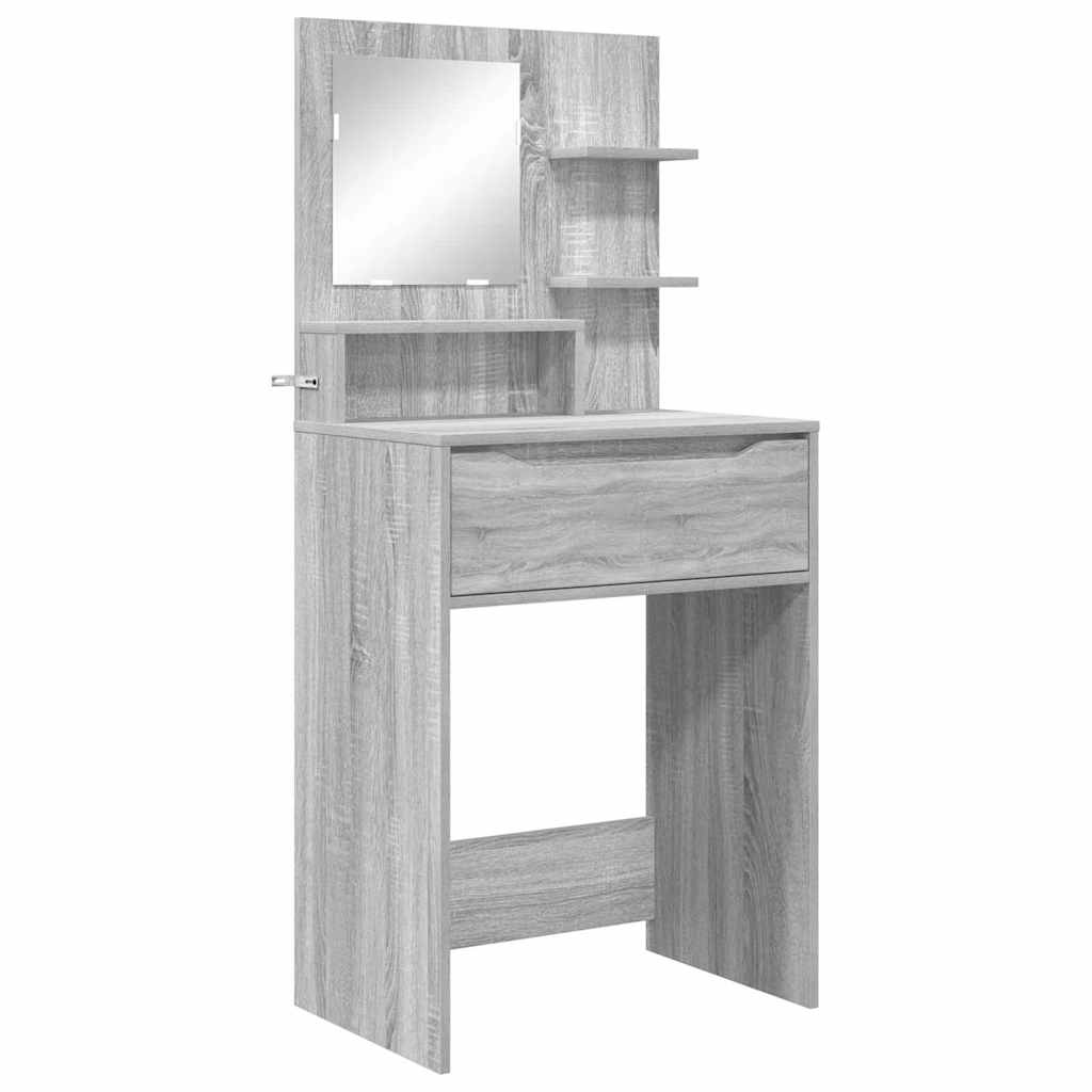 Miegamojo persirengimo stalai Pilkas Sonoma 80 x 39,6 x 135 cm