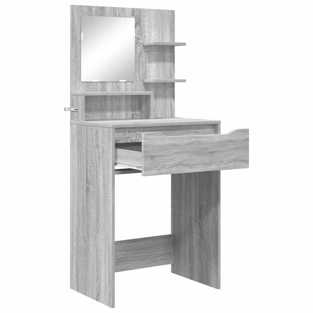 Miegamojo persirengimo stalai Pilkas Sonoma 80 x 39,6 x 135 cm