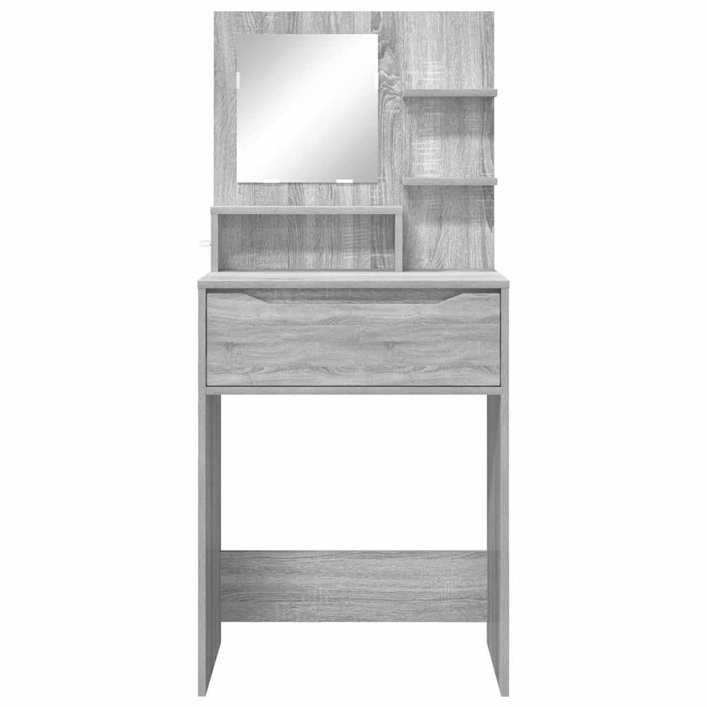 Miegamojo persirengimo stalai Pilkas Sonoma 80 x 39,6 x 135 cm