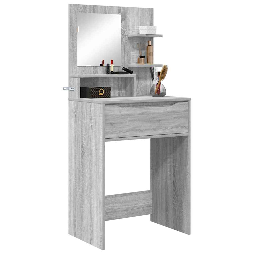 Miegamojo persirengimo stalai Pilkas Sonoma 80 x 39,6 x 135 cm