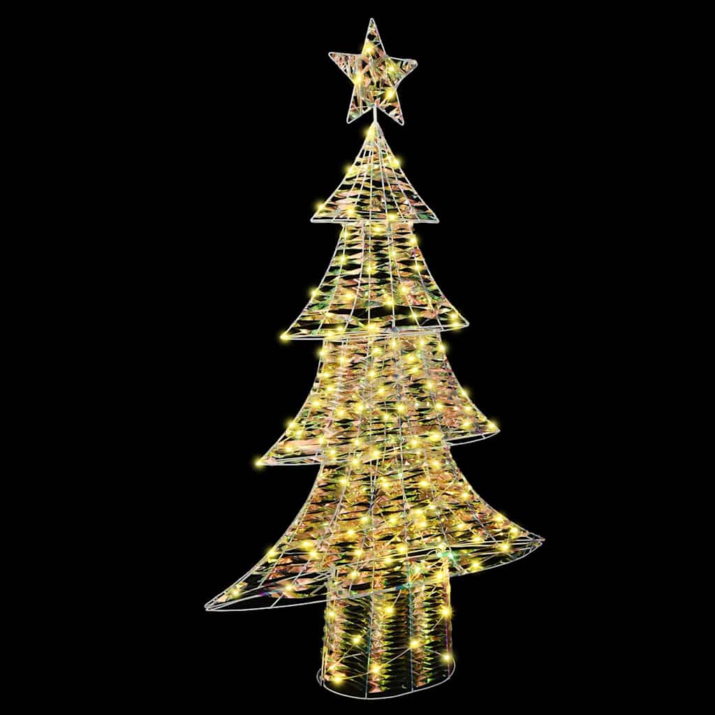Kalėdų eglutė su 160 LED Šilta balta 150 cm PET