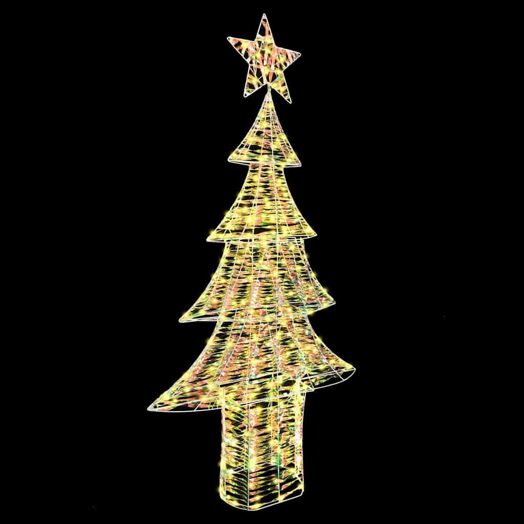 Kalėdų eglutė su 240 LED Šilta balta 181 cm PET