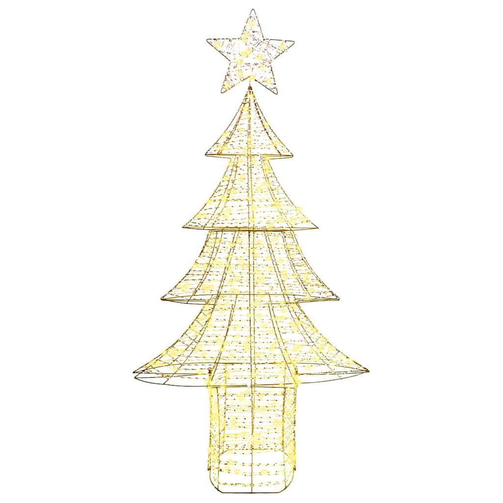 Kalėdų eglutė su 240 LED Šilta balta 181 cm PET