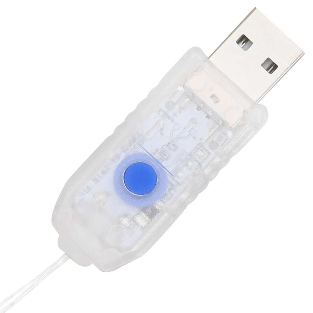 3D Elnias 140 LED Šilta balta 128 cm PET