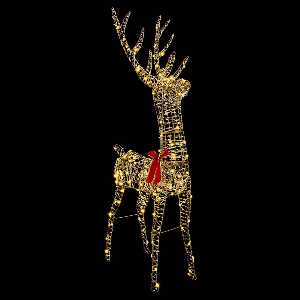 3D Elnias 140 LED Šilta balta 128 cm PET