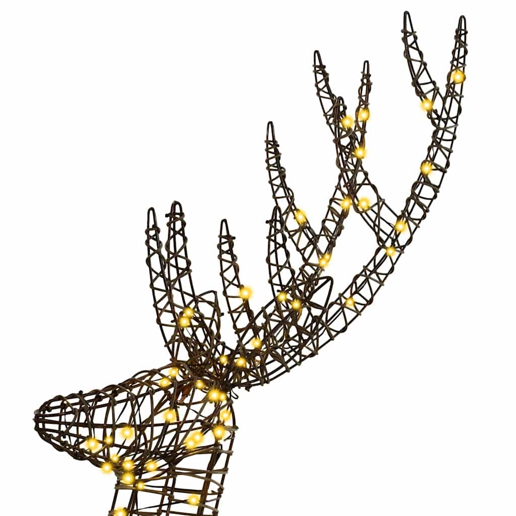 3D Elnias 250 LED Šilta balta 180 cm Ratanas