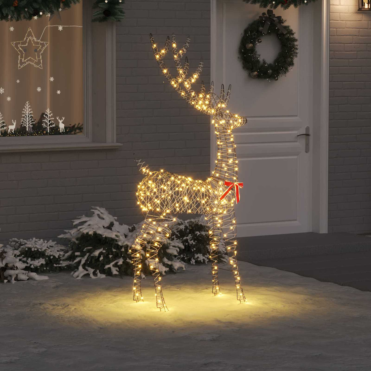 3D Elnias 250 LED Šilta balta 180 cm Ratanas