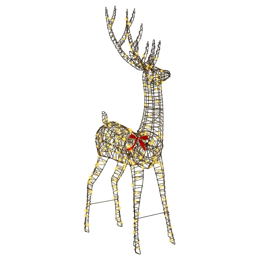 3D Elnias 250 LED Šilta balta 180 cm Ratanas