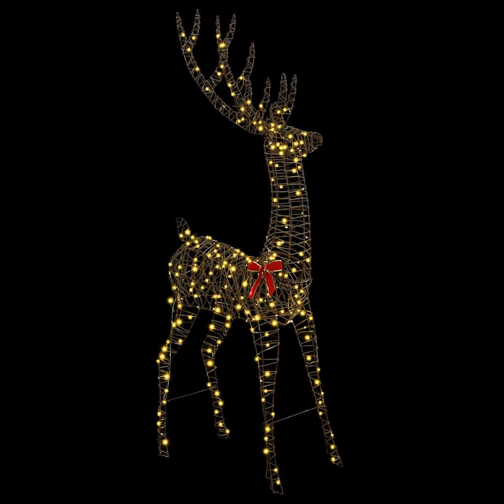 3D Elnias 250 LED Šilta balta 180 cm Ratanas