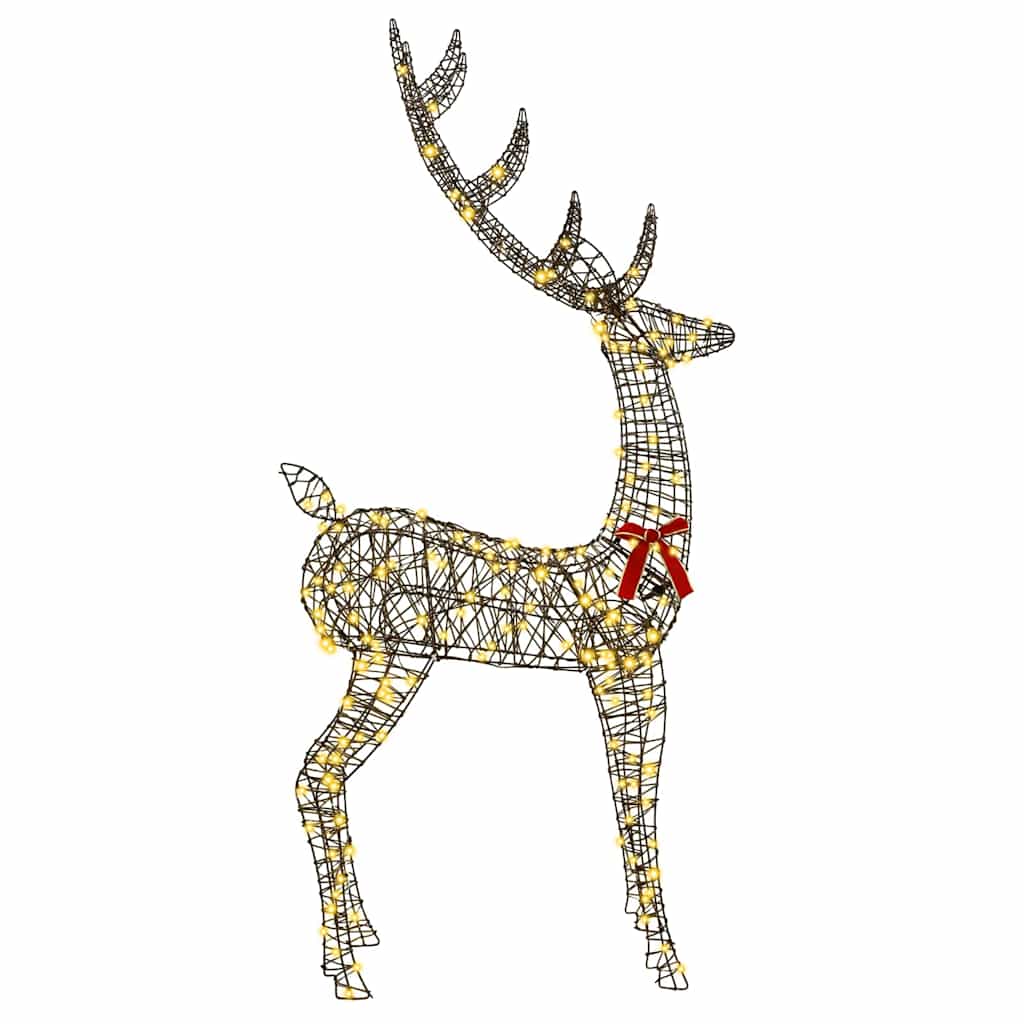 3D Elnias 250 LED Šilta balta 180 cm Ratanas