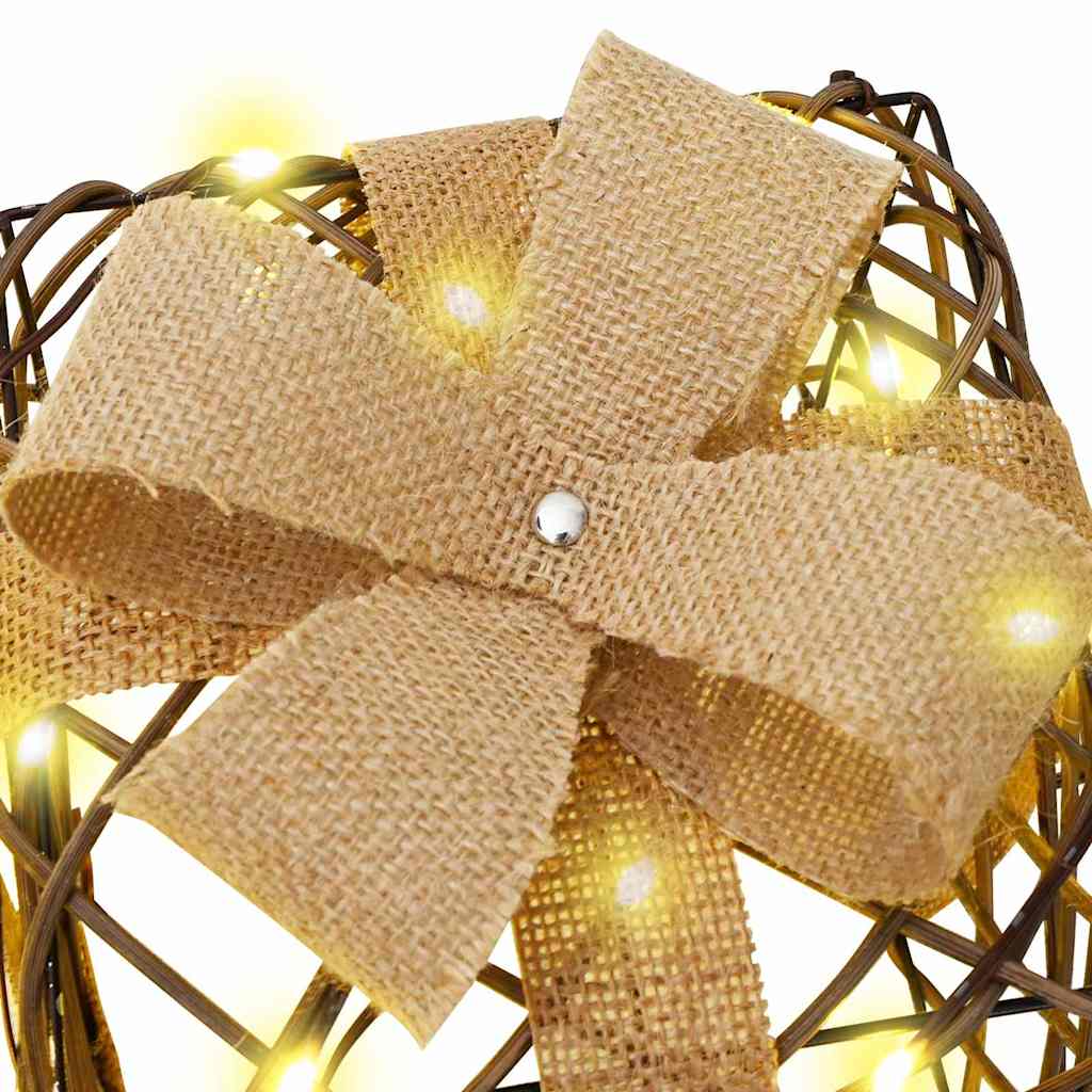 Apšviesta Kalėdinė Dovana 3 vnt. 150 LED Šilta balta
