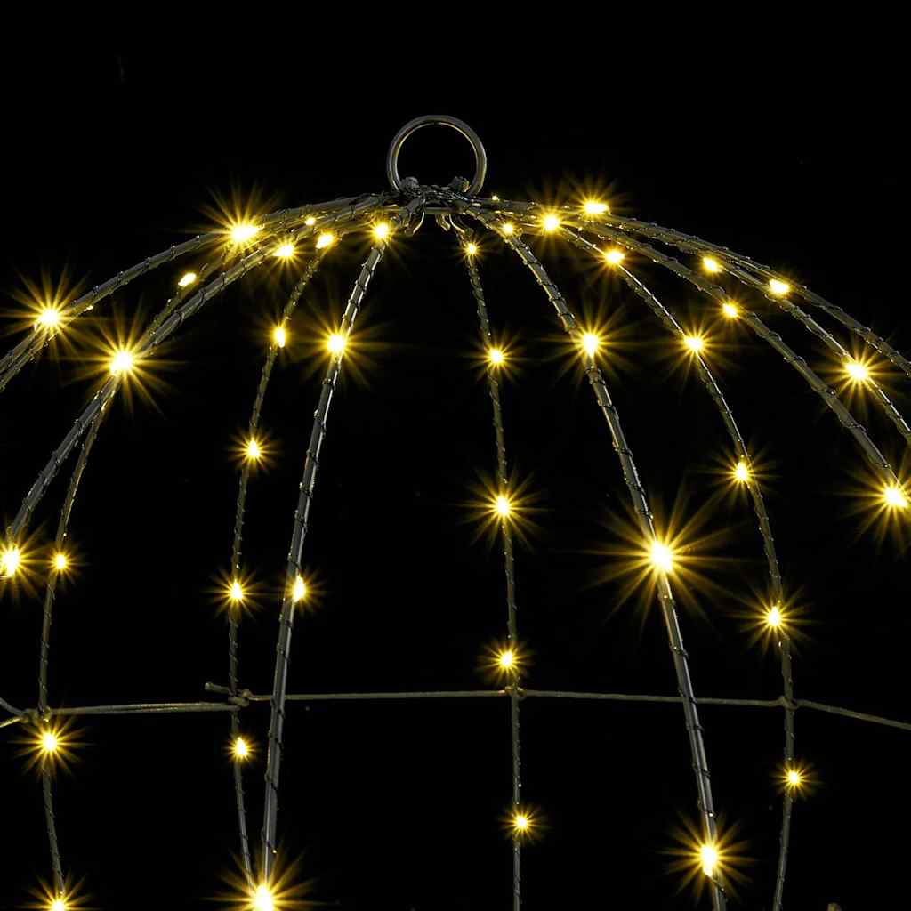 Gift with 160 LED Warm white 50.5 x 50.5 x 52 cm metal